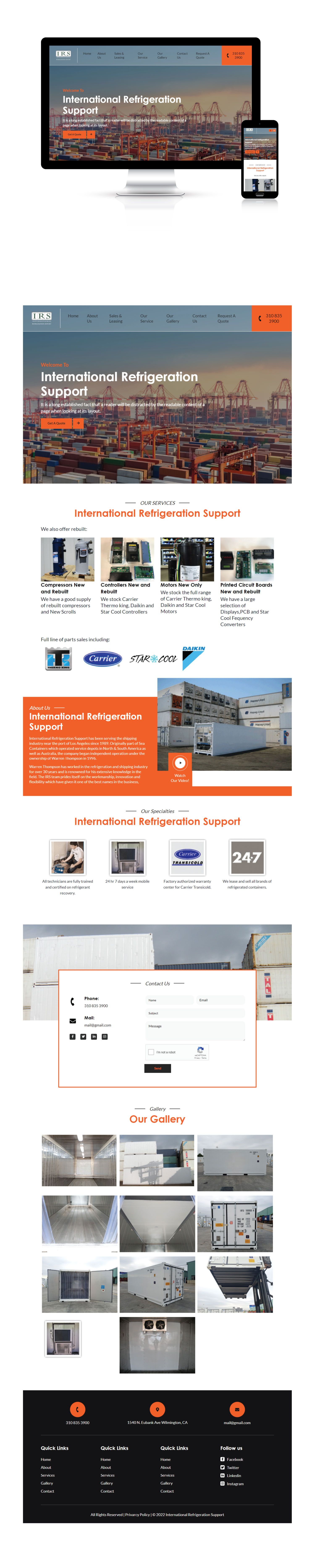 International Refrigeration Support